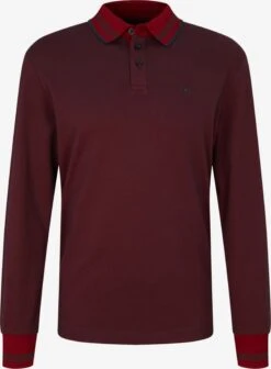 Tom Tailor Longsleeves Shirt Heren Rood / Donkerrood
