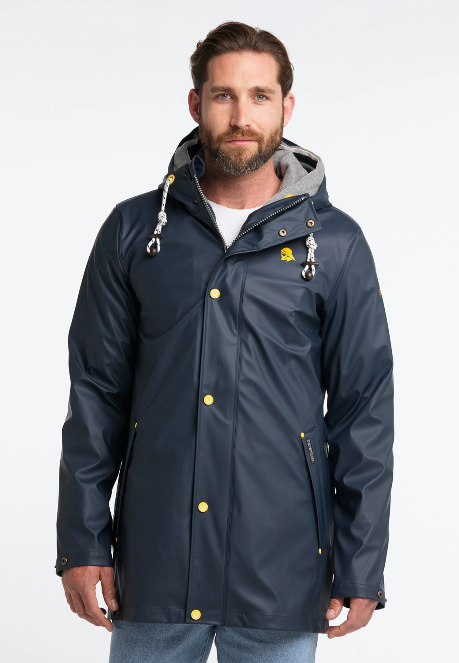 Schmuddelwedda Hoodies Sweatshirt Acalmar Heren Nachtblauw 2 Schmuddelwedda Hoodies Sweatshirt Acalmar Heren Nachtblauw - Afbeelding 2