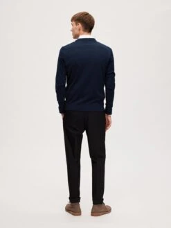 Selected Homme V-hals Truien Trui Heren Nachtblauw -Herenkleding 0223da40401766ab46d332d599dee8f8