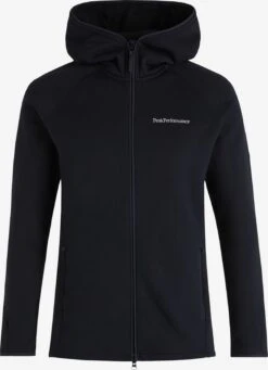 Peak Performance Fleece Jassen Fleece Jas Heren Zwart