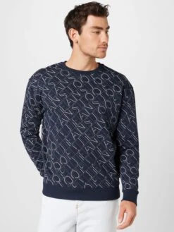 Joop Jeans Sweatshirts Sweatshirt Heren Donkerblauw -Herenkleding 03dd5e8ded0d22343812dca97a512c87