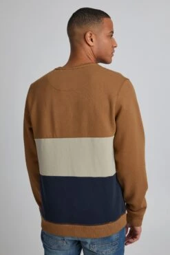 Blend Sweatshirts Sweatshirt Heren Bruin -Herenkleding 044ac88fde38e74691fdfdd1f3f00563