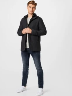 Jack & Jones Wintermantels Winterjas Dunham Heren Donkergrijs -Herenkleding 04b2a887d761ed8a649e9e60e39b05b7