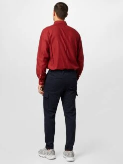 Lindbergh Cargobroeken Regular Cargobroek Heren Navy -Herenkleding 04d1a4664415f08215b72f01dad02890