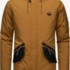 Parkas Winterparka Ragaan Heren Karamel