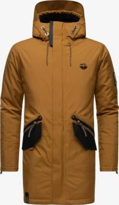 Parkas Winterparka Ragaan Heren Karamel
