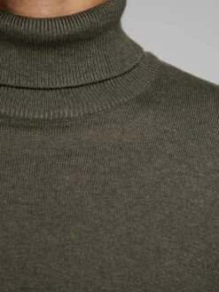 Jack & Jones Coltruien Trui Emil Heren Kaki -Herenkleding 057e7ead85539edbfcbb331dc025c2f6