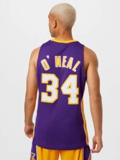 Mitchell & Ness Tanktops Shirt LA LAKERS - NBA SWINGMAN Heren Donkerlila 8 Mitchell & Ness Tanktops Shirt LA LAKERS - NBA SWINGMAN Heren Donkerlila -Herenkleding 065e61a7e1198877fc2015c3448f1ecb