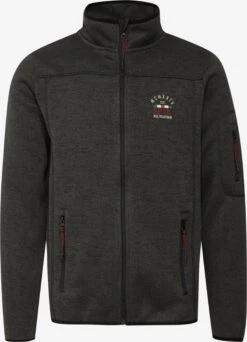 Fleece Jassen Fleece Jas Heren Grijs