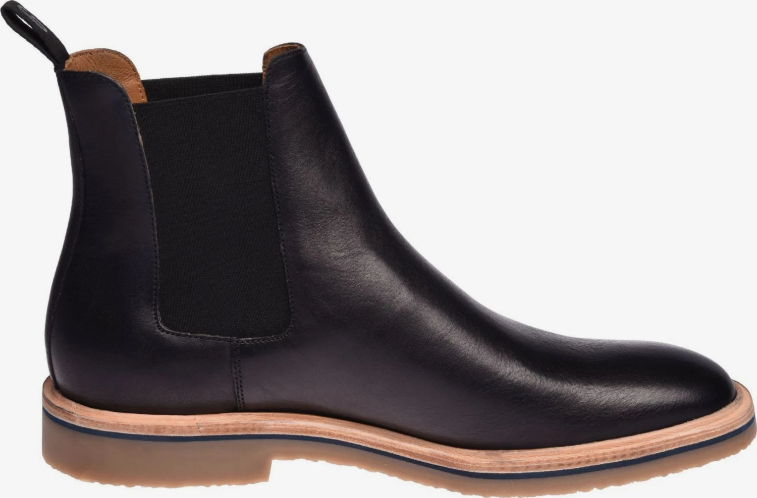 Enkelboots Chelsea Boots Heren Zwart 4 Enkelboots Chelsea Boots Heren Zwart - Afbeelding 4