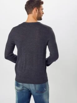 Tiger Of Sweden Crewneck Truien Regular Fit Trui Nichols Heren Antraciet -Herenkleding 092077ac706c8f16d38c924071b69ea9