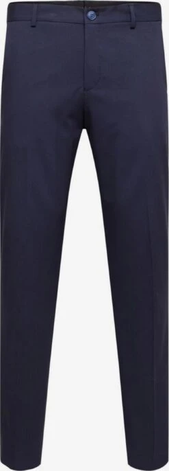 Selected Homme Pantalons Slimfit Pantalon Liam Heren Nachtblauw