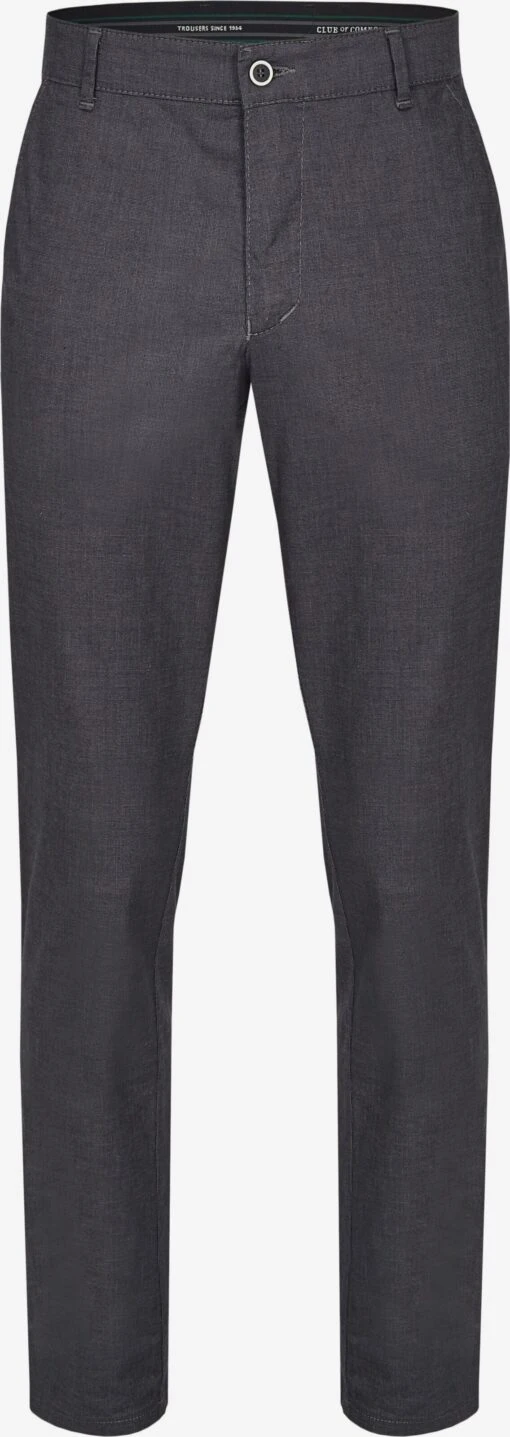 Pantalons Regular Broek Garvey Heren Antraciet