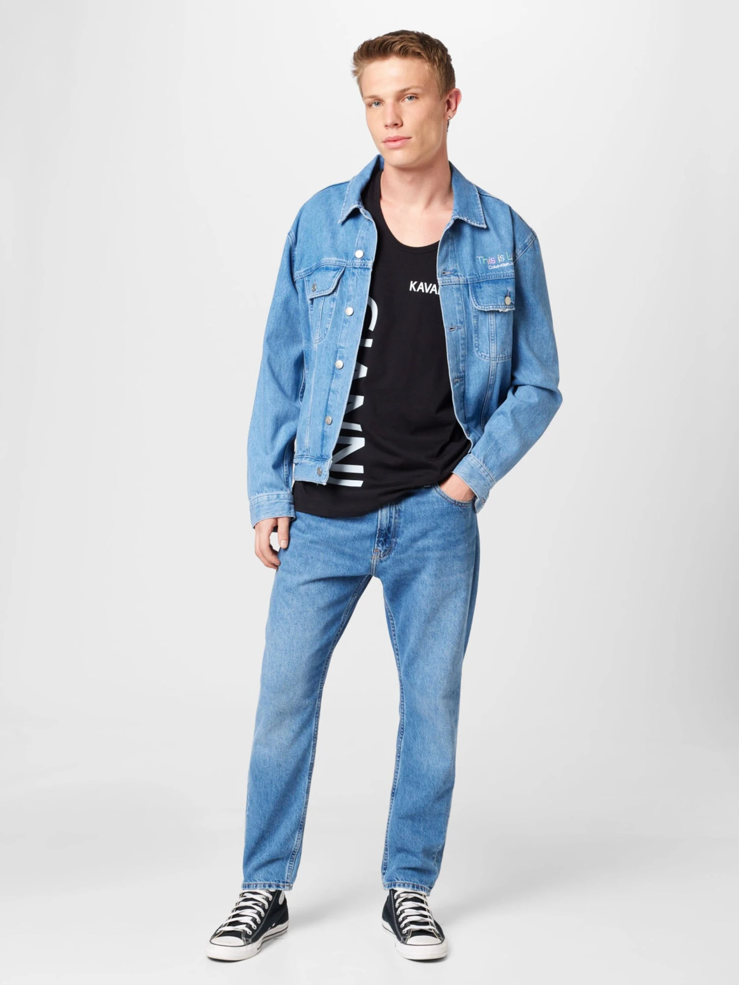 Tanktops Shirt Dimension Heren Zwart 5 Tanktops Shirt Dimension Heren Zwart - Afbeelding 5