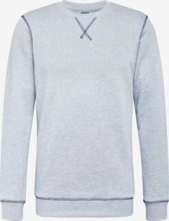 URBAN CLASSICS Sweatshirts Regular Fit Sweatshirt Heren Lichtgrijs
