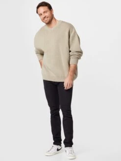 WEEKDAY V-hals Truien Trui John Heren Pastelgroen -Herenkleding 0b5e317005b3cad63b4942c349d517fb