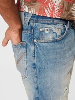 TOM TAILOR Denim Denim Shorts Regular Jeans Heren Blauw -Herenkleding 0bfe3bc21ceb30934105c9b932f806ee