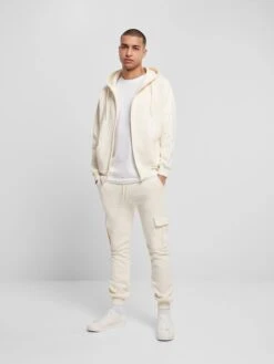 URBAN CLASSICS Sweatvesten Met Capuchon Sweatvest Heren Sand -Herenkleding 0c18420ccb369be092a45f7cf8ac1fdc