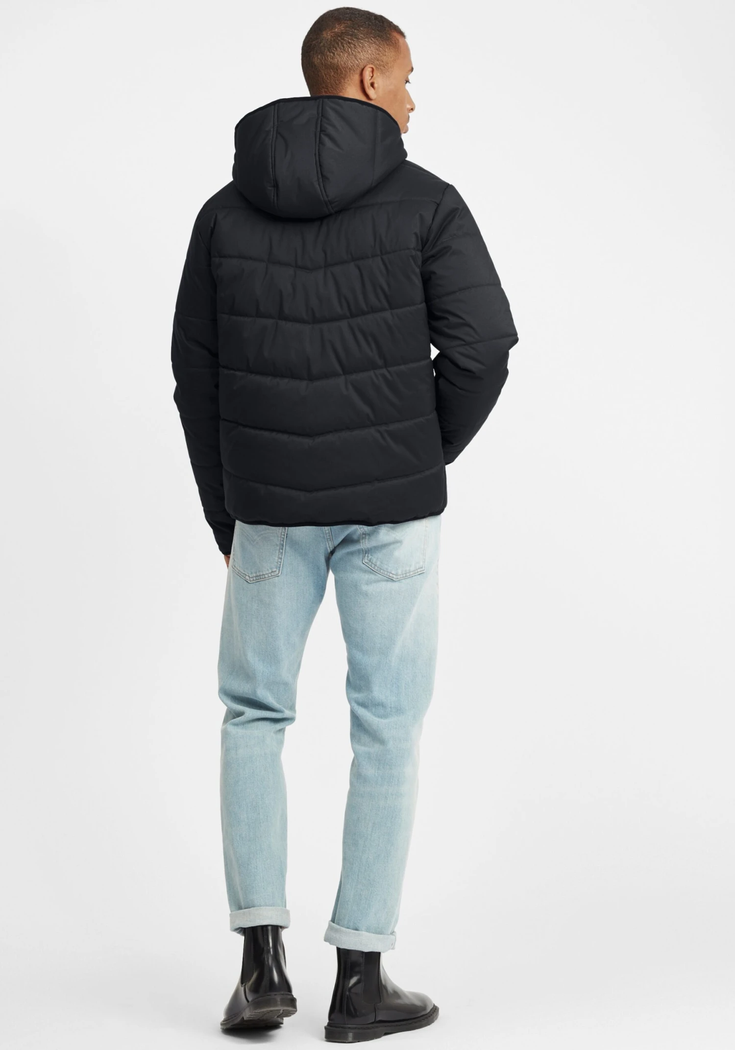 Solid Winterjassen Winterjas Atreo Heren Zwart 4 Solid Winterjassen Winterjas Atreo Heren Zwart - Afbeelding 4