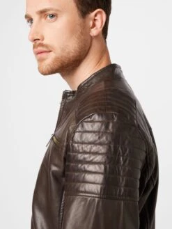 Maze Leren Jassen Tussenjas Rocha Heren Kastanjebruin -Herenkleding 0e7beee051ec21943a701867fa29c7d7