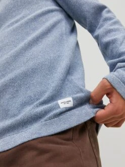 Jack & Jones Crewneck Truien Trui Gustav Heren Duifblauw -Herenkleding 0eafab9f59521c5dd982c955f1750e89