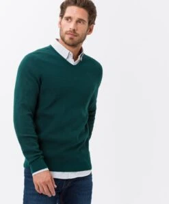BRAX V-hals Truien Trui Vico Heren Groen 11 BRAX V-hals Truien Trui Vico Heren Groen -Herenkleding 0ec6c2e79336fae44aa2c1fcc49502d9