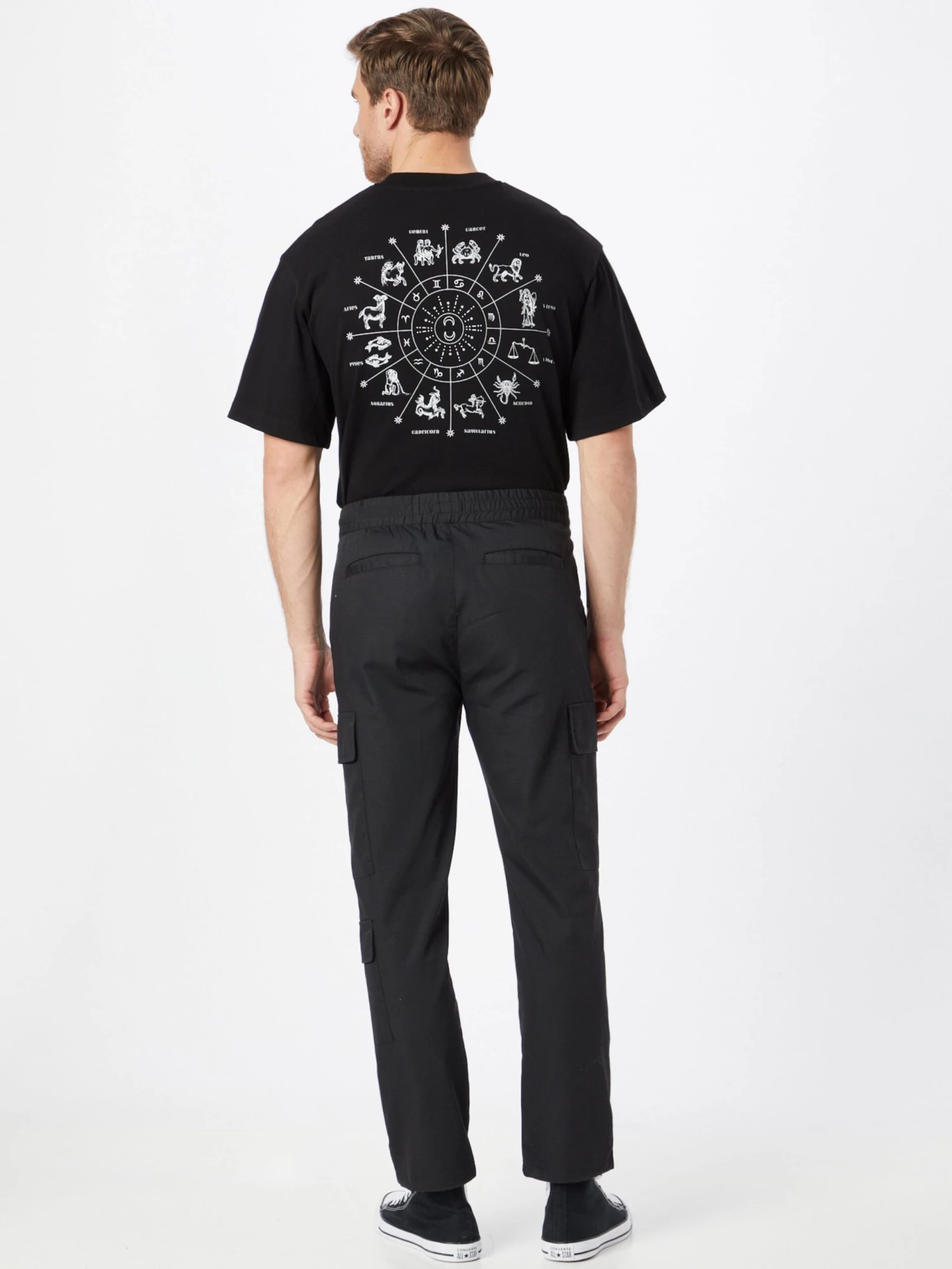 Pantalons Regular Broek Gustav Heren Zwart 4 Pantalons Regular Broek Gustav Heren Zwart - Afbeelding 4