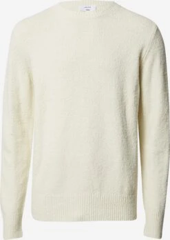 Crewneck Truien Regular Fit Trui Laurenz Heren Beige