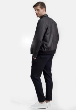 Leren Jassen Tussenjas Heren Zwart -Herenkleding 10f9b639311c4010d281d0843aa63aba