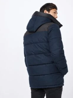 Indicode Jeans Winterjassen Winterjas Heren Navy / Enziaan -Herenkleding 11d6cea316a076fbfeee70e42ecd9195