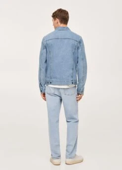 Spijkerjassen Tussenjas Heren Blauw -Herenkleding 122609b21f26d7b1ab479a1e6b2ea760