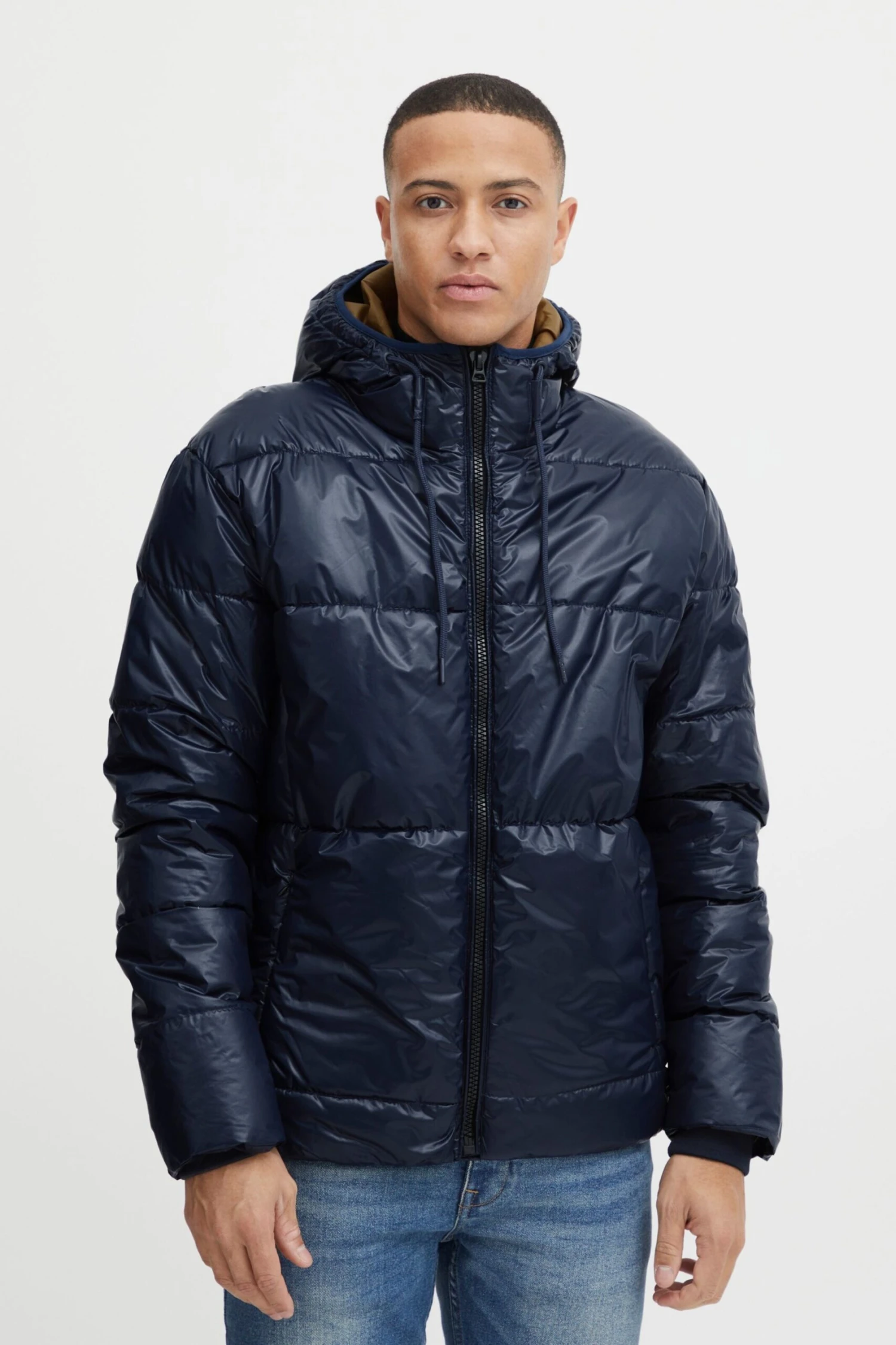 Blend Winterjassen Winterjas Heren Blauw 2 Blend Winterjassen Winterjas Heren Blauw - Afbeelding 2