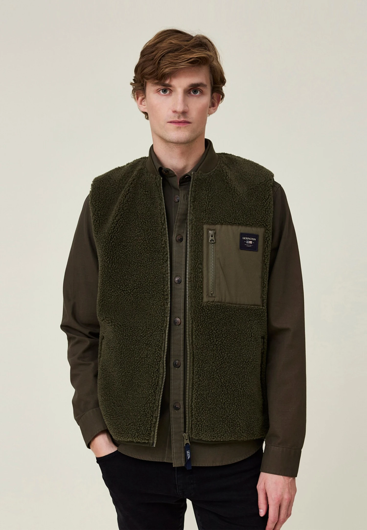 Lexington Bodywarmers Bodywarmer Mattia Heren Groen 2 Lexington Bodywarmers Bodywarmer Mattia Heren Groen - Afbeelding 2