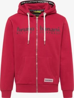 Bruno Banani Sweatvesten Met Capuchon Sweatvest ALVARADO Heren Rood