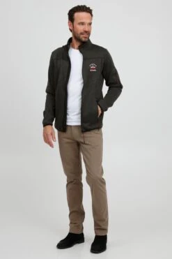 Fleece Jassen Fleece Jas Heren Grijs -Herenkleding 16513bfe95b289d2fee897c37f491c70