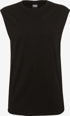 URBAN CLASSICS Tanktops Shirt Heren Zwart