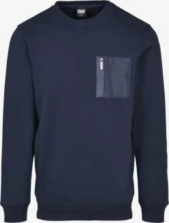 URBAN CLASSICS Sweatshirts Sweatshirt Heren Marine
