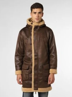 Alpha Industries Tussenmantels Tussenjas Heren Kastanjebruin