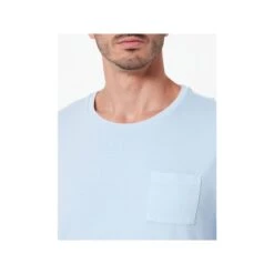 T-shirts Shirt Heren Lichtblauw -Herenkleding 1b75dc4ff1785ffc59f3d380f060888d