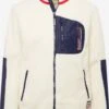 Gant Fleece Jassen Fleece Jas Heren Offwhite