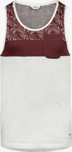 Solid Tanktops Shirt Flo Heren Rood