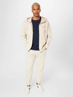 Scotch & Soda Sweatvesten Met Capuchon Sweatvest Heren Crème -Herenkleding 1d34433e8897ddd03f3989d4b671bb1b