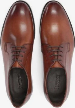 Kazar Nette Schoenen Veterschoen Heren Kastanjebruin -Herenkleding 1fd9820efddf972f0b067a1fa6b00e28