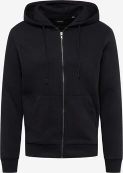 Jack & Jones Sweatvesten Met Capuchon Sweatvest Star Heren Zwart