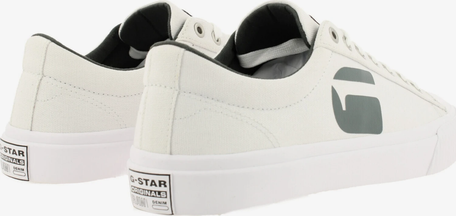 G-Star Raw Casual Sneakers Sneakers Laag Meefic Pop Heren Wit 4 G-Star Raw Casual Sneakers Sneakers Laag Meefic Pop Heren Wit - Afbeelding 4