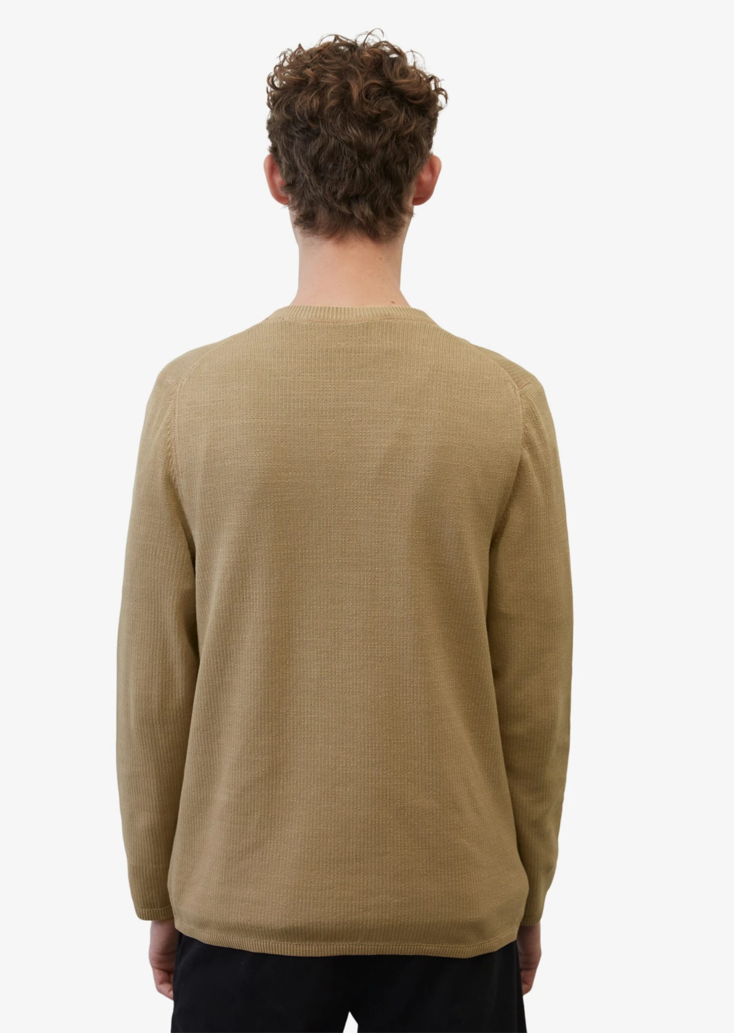 Marc O'Polo Crewneck Truien Trui Heren Bruin 5 Marc O'Polo Crewneck Truien Trui Heren Bruin - Afbeelding 5