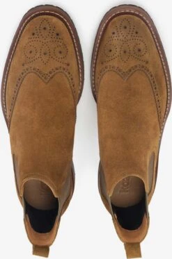 Kazar Enkelboots Chelsea Boots Heren Cognac / Sepia -Herenkleding 26d9fb10f5162a5f0c80b3d586e091eb