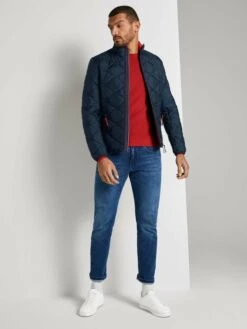 Tom Tailor Crewneck Truien Trui Heren Rood -Herenkleding 28dfbff82666d3e8fe81078d69057d4d