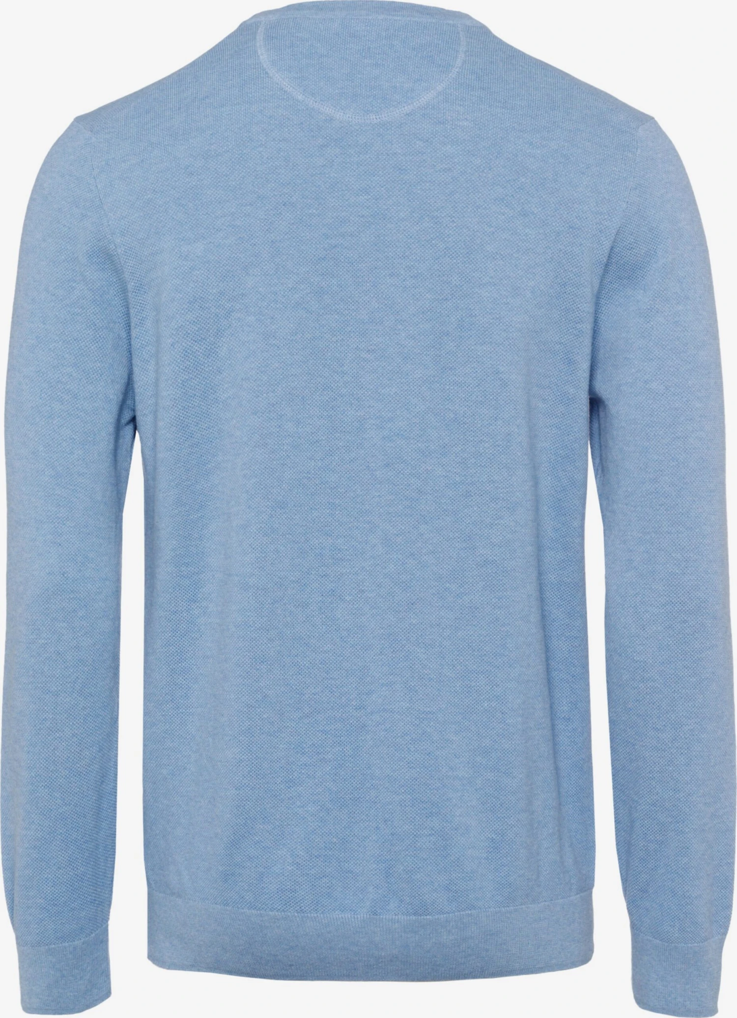 BRAX V-hals Truien Trui Vico Heren Smoky Blue 2 BRAX V-hals Truien Trui Vico Heren Smoky Blue - Afbeelding 2