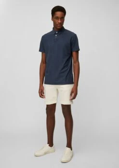 Marc O'Polo Polos Shirt Heren Navy / Nachtblauw -Herenkleding 29d886de20410fe26bce6d47c17c7d28